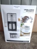Cuisinart Grind and Brew Automatic | Bean to Cup Filter Coffee Maker. RRP £129.99 - GRADE U
