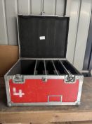 Flight case box 63 x 32 x 52cm. APPROx. RRP £100.00 - GRADE U