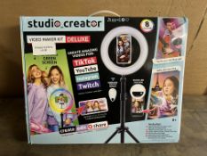Studio Creator Deluxe Video Maker Kit. RRP £40.00 - GRADE U
