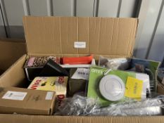 Assorted box of Electronic and Homewares. APPROx. RRP £150 - GRADE U