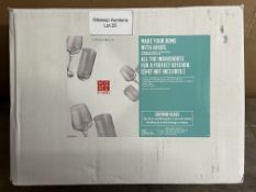 Home Set of 12 Glassware Set. RRP £15.00 - GRADE U