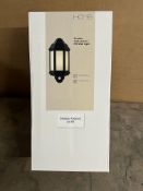 Black Outdoor Security Lights - External Wall Light. RRP £20.00 - GRADE U