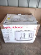 Morphy Richards Vector 4 Slice Toaster. RRP £49.99 - GRADE U
