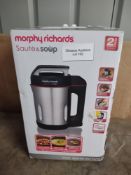 Morphy Richards Saute and Soup Maker. RRP £89.99 - GRADE U