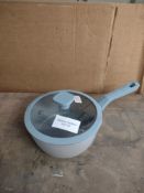 Salter Naturals Advanced 20cm Non Stick Aluminium Saucepan. RRP £28 -Grade U
