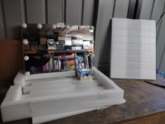 Hollywood Mirror with Lights, Makeup Vanity Mirror with Lights. RRP £120 -Grade U