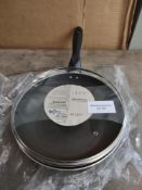 Home 26cm Non Stick Aluminium Saute Pan. RRP £15- Grade U