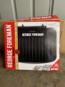 George Foreman 25810 Medium Fit Grill. RRP £60 - Grade U