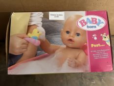 BABY Born 515 831908 EA Bath Bathtub, Colourful. RRP £40.00 - GRADE U
