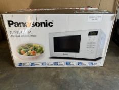 Panasonic Nn-E27JWMBPQ 20L 800W Touch Control Microwave. RRP £84.99 - GRADE U