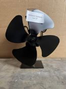 Cosystove 4 Blade Heat Powered Stove Fan. RRP £34.99 - GRADE U