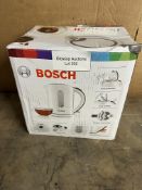 Bosch TWK7601GB Jug Kettle 2500-3000 watts 1.7 Litre. RRP £47 -Grade U