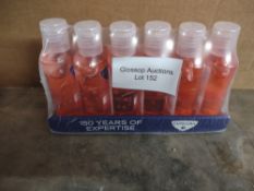 Cuticura Floral & Fruity Antibacterial Hand Gel 100ml | Pack of 6. RRP £9.99 - GRADE A