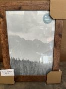 Wooden picture frame - 26 x 35. RRP £9.99 - GRADE B