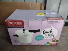 Prestige 7.5 Litre Stainless Steel Pressure Cooker RRP £70 -Grade U