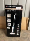 Russell Hobbs RHSM1101-G Steam and Clean Lightweight Steam Mop. RRP £45 - Grade U