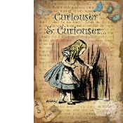 Alice In Wonderland Large Metal Sign 