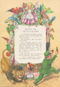 Alice In Wonderland Guinness Metal Wall Art Ð 