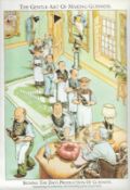 The Gentle Art Of Making Guinness. 5 Original 1981 Prints John IrelandThe Gentle Art Of Making