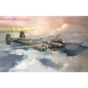 WW2 Avro Shackleton Mid Flight Metal Wall Art