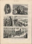 1880 Famine & Distress West of Ireland Evicted Family Galway.