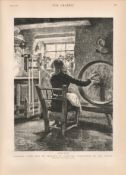 Studies Of Ireland Street Urchin Cork, Cotton Looms Belfast 1888