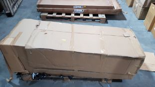 (P) RRP £179.99. Sorrento Wide TV Unit White (TC1281/01)