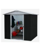 (2G) RRP Approx £299. Yardmaster Apex Metal Shed. Primary Image For Illustrative Purposes Only, May