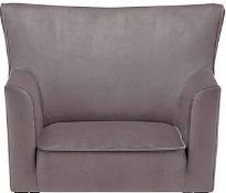 (R13) RRP £259.00. (When Complete). Fraser Chair Charcoal (XO3706/02). Please Note There Are No Leg