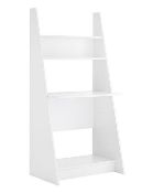 (P) RRP £85.00. Langley Ladder Desk White (JG5607/02) H150 x W74 x D47cm.