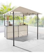 (P) RRP £209. BBQ & Bar Gazebo 2.4M (ZM3864/01)