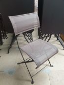 Fermob Brown Tables and Fermob Brown Chairs