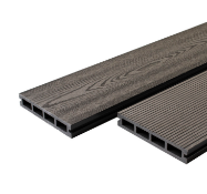 Complete composite decking 9sqm kit in Light Grey boards with joists etc Complete composite