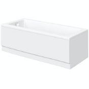 RRP £110. Kensington 1800 x 800mm. Single Ended Bath And Front Panel. No End Oanel.