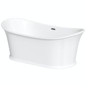 Traditional double ended slipper bath 1675 x 865