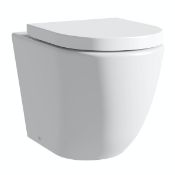 Back to wall toilet comfort