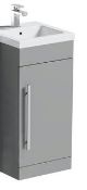 Myspace grey combination basin unit. Unit Only