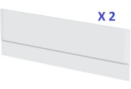 2 x Acrylic Bath Panels. 1700 & 1500mm