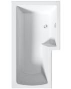L shape shower bath RH 1700 x 850