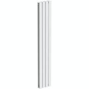 RRP £350. 1800 x 608mm Bonair White Double Vertical Flat Panel Modern Radiator. VERWHFL18608. 23802