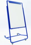 RRP £155. Blue Little Rainbows 'Store N Wright' Magnetic Whiteboard. Blue. 600 x 900mm. FU01908.