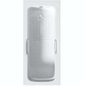 Kirk 1600 x 700 Single Ended, Anti Slip Acrylic Bath. GRANADA1670. B1635. Bath Only