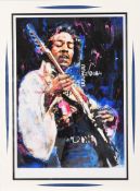 Sidney Maurer Limited Edition. Jimi Hendrix.