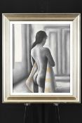 Framed painting on canvas by Gilroy