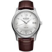 Eterna / Vaughan Big Date 7630.41 - Gentlemen's Steel Wrist Watch