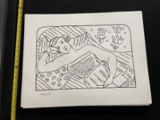Henri Matisse screen Print