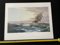 FOUR Montague Dawson, Glory Of The Seas
