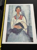 Amedeo Modigliani - Gypsy Woman With A Baby