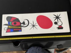 Joan Miro Screen Prints
