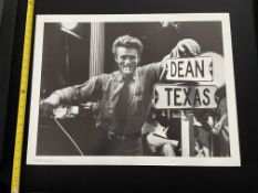 James Dean, On the set of Giant